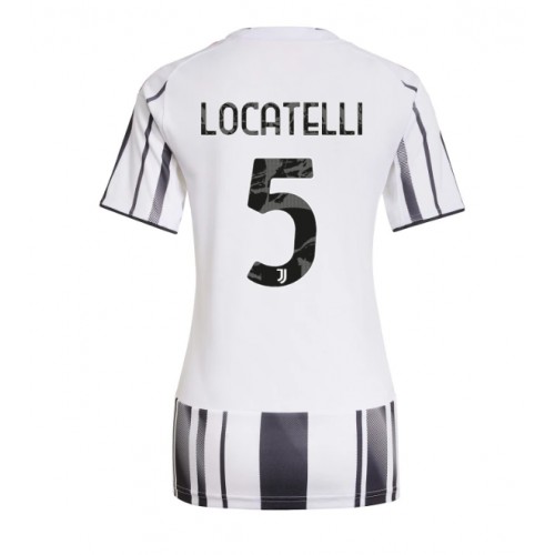 Juventus Manuel Locatelli #5 Primera Equipación Mujer 2025-26 Manga Corta